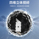 苏法尔（sofar）污水提升泵隐藏式污水粉碎提升器地下室卫生间冲水马桶后排坐便器 Hid-Box SV+马桶A5010