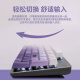 罗技（Logitech）K845机械键盘 有线键盘 办公电脑打字键盘  电竞游戏发光全尺寸个性化定制键帽 罗技K845青轴 暗香