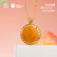 Potala Palace Luman Zhaji Beeswax Pendant Accessories Zodiac Year Necklace Pendant Women's Birthday Gift for Girlfriend Luman Zhaji Pendant