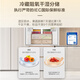 Haier Mailang Refrigerator 510 liter French multi-door four-door full-space freshness preservation 594mm ultra-thin zero-embedded refrigerator first-class energy efficiency dual-frequency household large-capacity refrigerator 594mm professional ultra-thin zero-embedded + full-space freshness preservation technology
