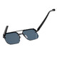 Century Tyrannosaurus Sunglasses Official Website Official Website Glasses High-value Double Beautiful Square European and American Photos Personality Simple Half Frame Black Frame Gray Frame