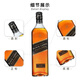 尊尼获加（JOHNNIE WALKER）苏格兰调和威士忌洋酒黑方黑牌12年高地斯佩塞艾雷岛 原瓶进口 尊尼获加黑牌700ml-裸瓶