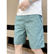 Dynamic North (DYNAMIC NORTH) brand men's men's five-point pants pure cotton summer thin trendy versatile shorts loose plaid beach mid-size pants yellow (2687) XL (recommended 100-125 Jin [Jin equals 0.5 kg])