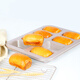 Clcey Activity Brotform Backschale Backform und Tasse Mini Schimmel Haushaltsbabysablett drei Typ Blumenform 6 Tasse PP9226