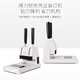
DELI 33669S financial voucher binding opportunity meter hole punching machine small manual 3888N ledger bid glue packaging comparison diagram of various binding machines
