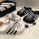 阿迪达斯 （adidas）贝壳头鞋男鞋女鞋2025新款洞洞鞋拖鞋JH98499848官方旗舰正品 JH9848 黑色 43 全店正品 支持鉴定