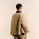 
Sketch men's clothing 2024 new winter products men's short lapel corduroy splicing jacket down jacket casual 9O0C13780 287 yellow khaki XS