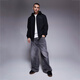 ARMANI/阿玛尼 EA7 男士时尚休闲连帽夹克 7M000155 AF13549 黑色 UC001 M