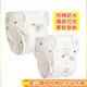 Jueyue Baby Diaper Pure Coton Wasable Meson NOUVELLES Pantalons pour enfants imperméables et anti-fuite de la séparation d'urine Baby Training Bear Style Amaranth Color 1 Pack L Code [suggéré 19-25 Jin [Jin est égal à 0,5 kg] / 9-18]