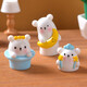New Cartoon süßer Magie Bear Micro Landscape Desktop Dekoration Ornamente Mond Magie Zauberstab Bär DIY Small Match Magic Bear [1]