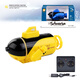 Xiaofeiju FLYING ORANGE Mini Remote Control Simulation Submarine Model Nuclear Submarine Electric Boat Toy Boy Children Summer Water Toy Mini Yellow Submarine [Recharge Version]