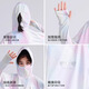 
I.KARNOW girls ice silk sunscreen clothes summer thin children's ultraviolet skin clothes summer medium-large children's cloak jacket 10121 gradient powder + 15262 fantasy color [set] 160