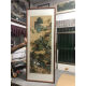 仇英桃源仙境图画心国画工笔山水人物画高清复制66.7X175大卷轴 绢布 未装裱 大687X179厘米色