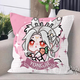 Miaopu le Yongjie Wujian Q Versión de Hu Tao ning Hong Yeyue Demonio de la montaña Girl Girl Almohada periférica Cartoon Camión de almohada para dormir personalizado D679 Gu Qinghan 45*45 cm + patrón de doble cara + núcleo de almohada