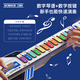 Science Conted Children's Holiday Gift E-Gitarren Workshop Pro Kinder Musikinstrument Früh Bildung 3-8 Jahre altes Jungen- und Mädchen Bildungsspielzeug