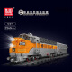 Mold King Mold King 12001-39 Locomotora de combustión interna de piel verde Tren de control remoto eléctrico 12027s