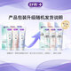 Shuke Baking Soda Demourpaste Whitening Dents pour soulager la mauvaise haleine, anti-cause résistante au fluor 3 pièces Total Total 480g Flavour de la menthe, nouveau et ancien aléatoire