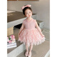 Guanmao Pei Girls Summer Robe 2025 Nouvelle jupe princesse à la mode et à la mode
