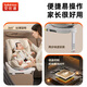 BOBEITOO (BOBEITOO) Beizhi Child Safety Seat Car Smart Ventilation and Heating for Cars for Baby Cars 0-12 years old Can Sitting and Lying Up Supreme Smart Gray (pull-up strap + foot pedal)