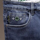 HUALIN FASHION autumn blue embroidered jeans Korean style slim-fit trendy trousers Yiniu 9905 blue 28