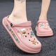 G.Duckkids Girls Slippers Summer New Style Boys Boys's Boys's Delys Hole Saandals Женские детские сандалии для детей среднего размера.