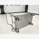 Kezitu Pharmaceutical Factory Food Factory 304 stainless steel flat trolley dust-free clean workshop heavy-duty material handling turnover vehicle 700*500*850(304)