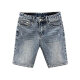 Summer thin denim five-point pants for men Korean style trendy slim denim shorts summer stretch men's trousers breeches 5 blue-ju-K844 29 [waist circumference 2 feet 2]