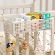 
Tongxin (tongxin) crib hanging bedside basket baby stroller children's bed accessories diaper table storage box baby diapers hook type stroller cream large size + hook + 4 tie