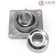 Stainless steel seated bearing 304 material square seat SUCF204 SF205 F206 F207 F208 F209 304 seat + 304 bearing SUCF209 inner diameter 45