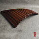 
Shi Sheng Jie Shou's exquisite bitter bamboo panflute Xiao 22 25 tube C tune G tune Wenyuan Tongling produced high-quality Jiatuo playing instruments 25 tube C