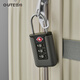 Goode (GUTE) password lock suitcase customs padlock household luggage lock student dormitory cabinet gym lock small lock head gray TSA customs lock protect luggage safety
