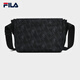 Fila [Black Warrior] Fila Crossbody Bag Sac masculin 2025 AUTOMNE NOUVELLE VIEUX FLOORS LETUILLE LECTURE EAU-REPELLANTE SAGLE SPILERY SLIPERY en noir - BK XS