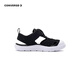 Converse Converse children's shoes, boys' sandals, new summer style, breathable, non-slip, versatile Velcro for children, casual commuting, black 28, recommended foot length 17cm