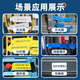 Jingchen B1/B21/B203/B3S/B31 cable label machine sticker F type communication room flag knife type tail fiber network cable logo cable jewelry label paper thermally sensitive waterproof 25*38+40(02F) 100 pieces white