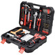 
Kraftwell 122-piece lithium-electric drill set daily household tool box hand drill tool set P3028A 109-piece 12V lithium-electric drill set invoice P2982A