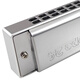Tongbao REST SYMS STUDIENT MODIFIZIERTE METALL ZEHREN 24-LOCHE POLYPHONIC MARHONICA 6624 Anfänger mit Standard Silber Zither