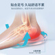 KELME (KELME) heel pad silicone insole for men's heel pain decompression pad for women's feet pain special shock absorption height increase pad half pad