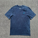 耐克（NIKE）男子夏季运动跑步休闲扎染做旧纯棉短袖T恤 FD1283-410 FD1283-010 M