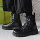 Holzspecker 2025 Martin Boots Britische neue Arbeitsstiefel gestrickt Oberflächenfliege mit mittlerem und hohen oberen Herrenschuhen atmungsaktiv