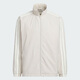 Adidas jacket men's autumn new ragdoll sleeve sportswear casual loose woven stand collar jacket jacket KC3894/Miracle alumina brown/Hanyu white L