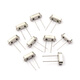 Quartz crystal oscillator direct plug 2 pins HC-49S passive crystal 12MHZ 11.0592M 4M24M25M8M10M16M Passive crystal oscillator 24.576M direct plug 2 pins (10 pieces)