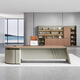 Hanji Tangyu Office Boss Desk Desk Staff Simple Modern Manager Desk Boss Desk Writing Desk Company Desk 2.4 Meter Boss Desk