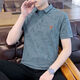 丨Lilang丨[Brand code breaks and picks up bargains] Short-sleeved T-shirt men's trendy brand-leading base shirt Korean style slim lapel half-sleeved top Black 3XL Recommended 150-165 Jin [Jin equals 0.5 kg]