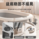 
Accor baby bathtub children's bathtub large-sized baby foldable, sit and lying bath rack washbasin set meal