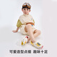Carter Rabbit Cave Schuhe Kinder 2025 Sommer neue Hausschuhe im Freien Kinderschuhe im Freien, leichte, nicht rutschende, kearresistente Strandschuhe Baby Sandalen weiß und gelb 29 innere Länge 18,0 cm