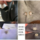 袖口扣钉 法式衬衣袖钉男衬衫西装袖扣连接固定V领装饰辅料金属链 9mm黑色方形钮扣(8颗)