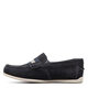 Florsheim Boys' Jasper Jr Loafers - Little and Big Kids, Navy Suede Navy Suede 4.5 Big Kid