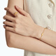 Chow Tai Fook Golden Branch Jade Leaf Three Gold Hardware Boda Full Gold Gold Gold Regals For Girlfriend Holiday Birthday Gift EOF1585 40 cm aproximadamente 5 g de precio (tarifa de trabajo de 480)