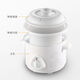 Electric stew pot, steamer, electric cooking pot, stew pot, casserole pot, stew and steam, all-in-one food supplement pot, stew soup pot, electric stew pot, electric casserole pot, stew pot, water-proof porridge, multifunctional white porcelain electric stew pot 3.5L