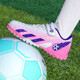Anta Kids Anta Site officiel Chaussures de football pour enfants Nails Brokés Men et filles Tores d'entraînement Cuir Surface Glue ongles